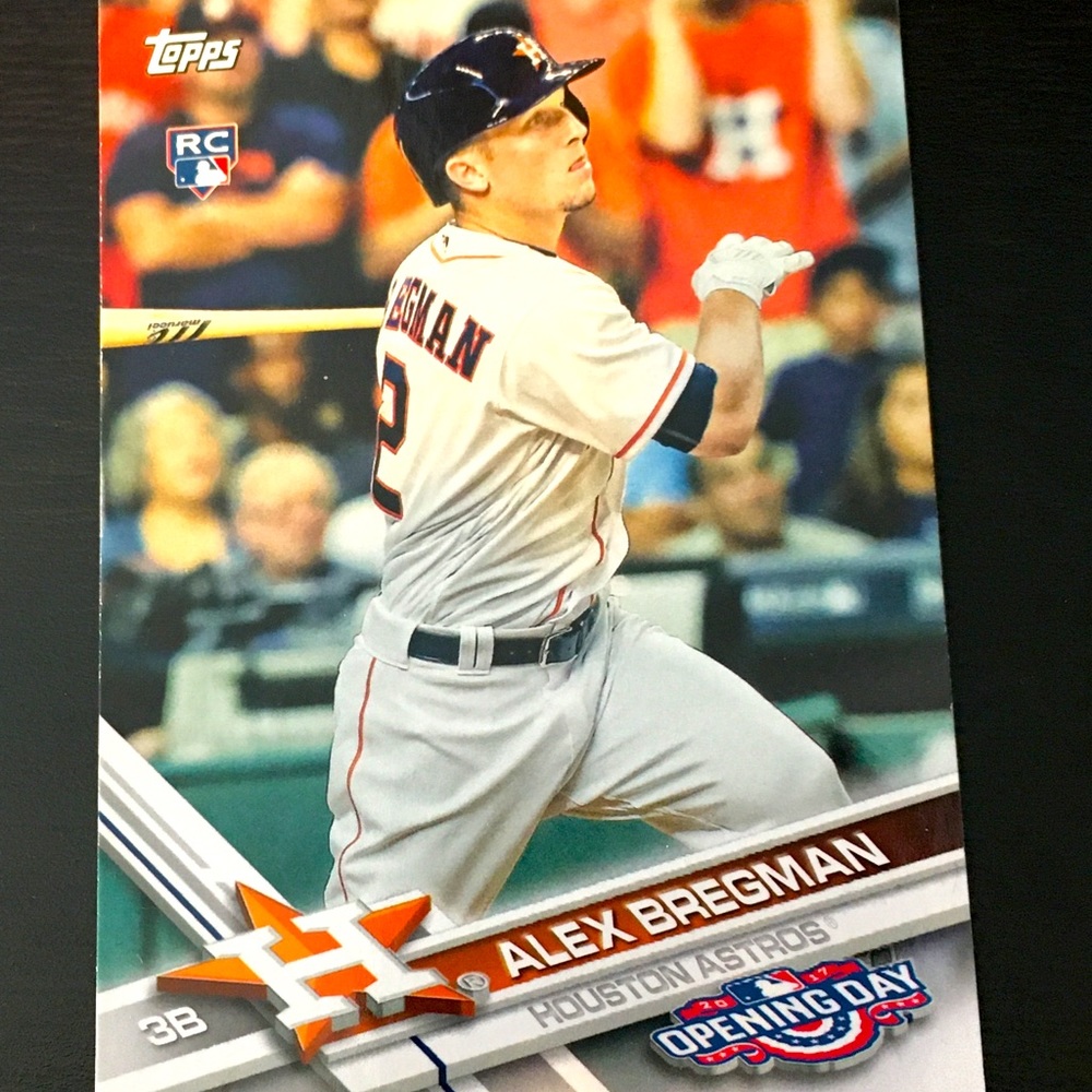 Topps Alex Bergman rookie card #19